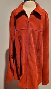 Vintage Clio II Orange Zip Up Jacket/Shirt